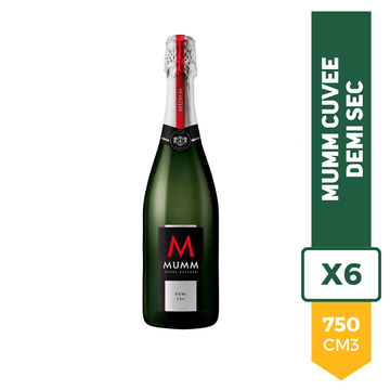 Espumante Mumm Cuvee Reserve Demi Sec 750ml x6