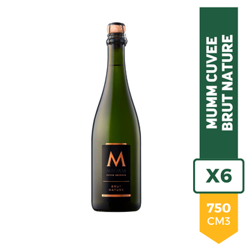 Espumante Mumm Cuvee Reserve Brut Nature 750ml x6