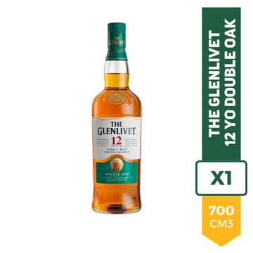 Whisky The Glenlivet Single Malt 12 años 700ml