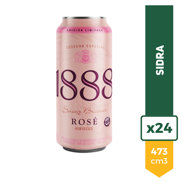 Sidra 1888 Rose Saenz Briones 473ml x24