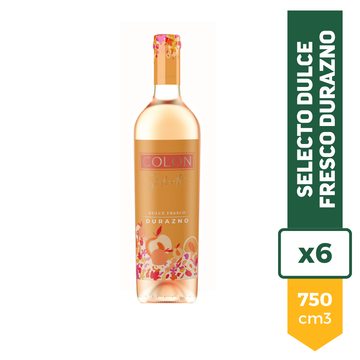 Colon Selecto Dulce Fresco Durazno 750ml x6