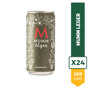 Espumante Mumm Leger Lata 269ml x24